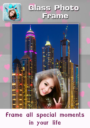 Glass Photo Frame Pic Art Foto Screenshot 1