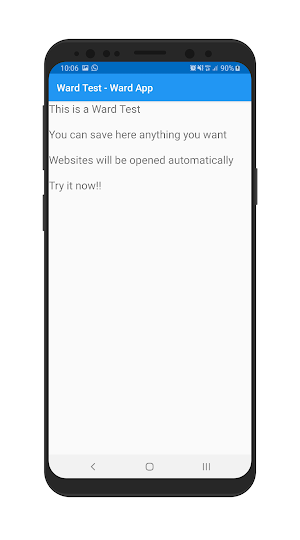 Ward App Screenshot 1