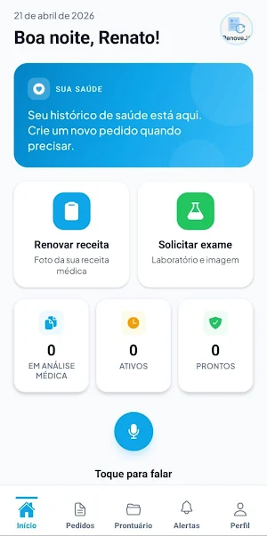 RenoveJá+ Consulta e Exames Screenshot 2