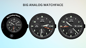 Big Analog WatchFace Screenshot 2