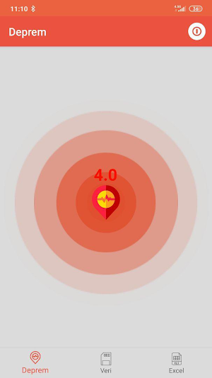 Deprem Dedektorü Screenshot 0