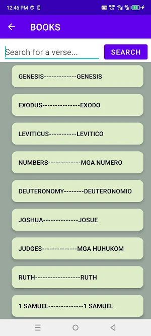 Cebuano Bible Screenshot 1