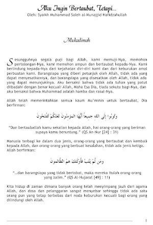 Aku Ingin Bertaubat, Tetapi Screenshot 1