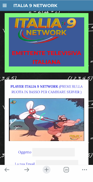 ITALIA 9 NETWORK Screenshot 2
