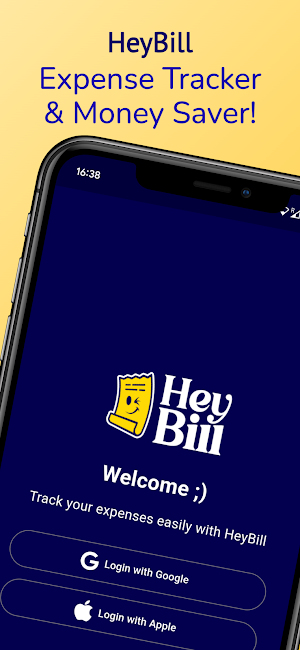 HeyBill - Track your Expenses Screenshot 0