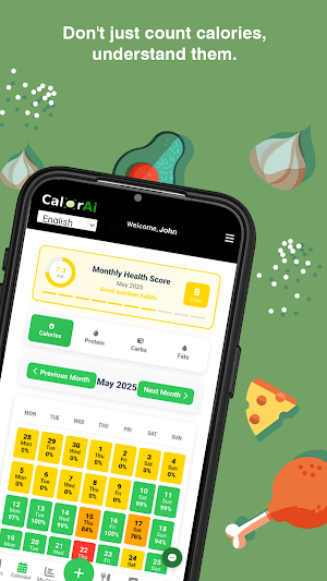 CalorAI - AI Calorie Tracker Screenshot 2