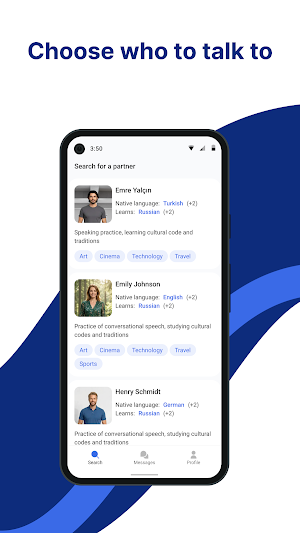 Duolink — Language Exchange Screenshot 0