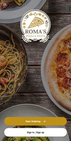 Roma's Pizza and Pasta Screenshot 1