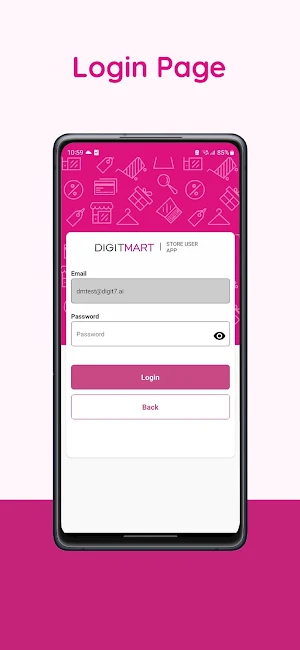 DM Employee App Screenshot 1