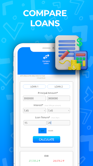 Loan EMI Calculator Screenshot 3