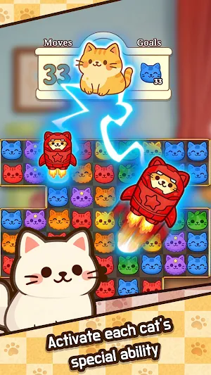 Cat Home Match Screenshot 2