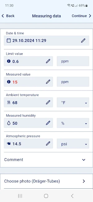 Dräger Tubes Screenshot 2