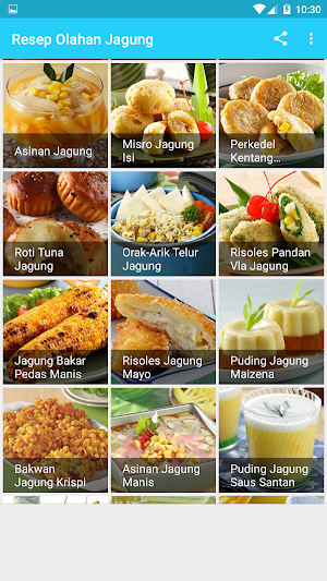 Resep Olahan Jagung Screenshot 3