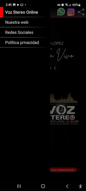 Voz Stereo Online Screenshot 3