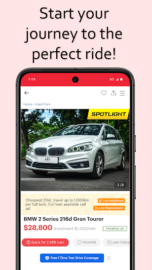 Used Cars in Singapore Screenshot 0