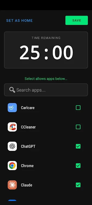 Focus Launcher Screenshot 1