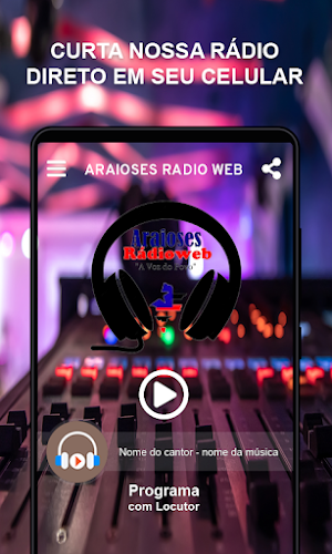 Araioses Rádio Web Screenshot 0