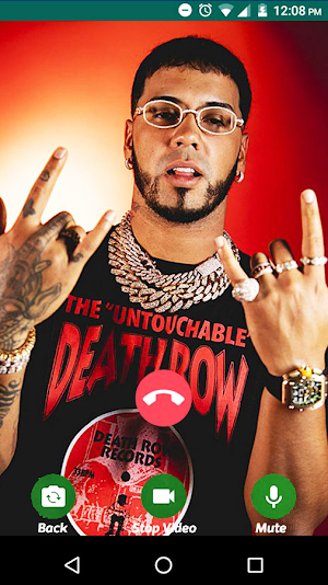 Anuel Aa Fake Chat & Video Call Screenshot 1