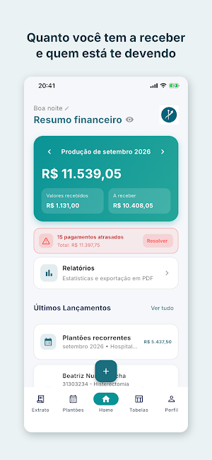 MedProd: Finanças Médicas Screenshot 0