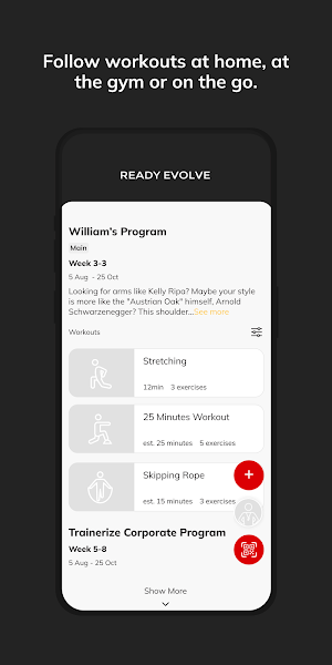 ReadyEvolve Screenshot 2