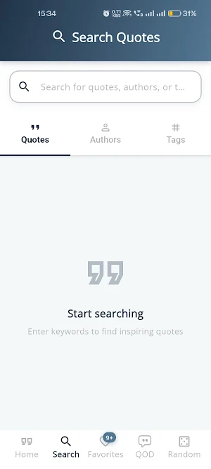 QuoteHub: Daily Quotes & Words Screenshot 2