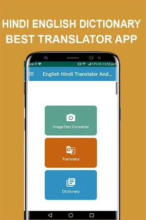 English Hindi Dictionary, Translator & OCR Screenshot 0