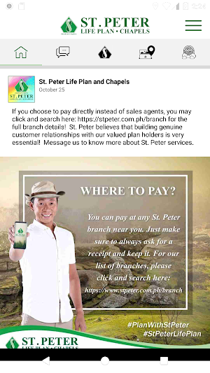 St. Peter Life Plan and Chapels Screenshot 2