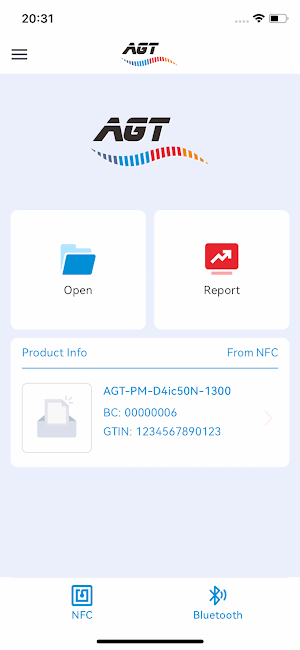 AGT NFC Screenshot 1