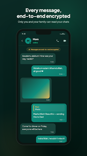 Payra - secure messaging Screenshot 0