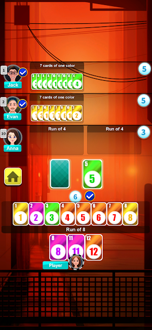 Phase card rummy classic fun Screenshot 2