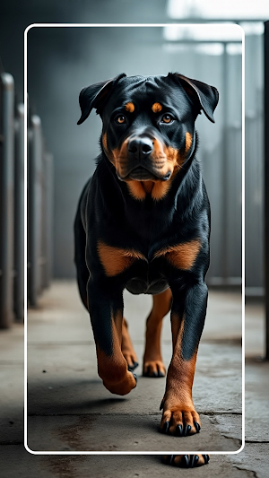 Rottweiler Dog Wallpaper Screenshot 2