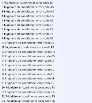 AC Repair Frigidaire Guide Screenshot 0