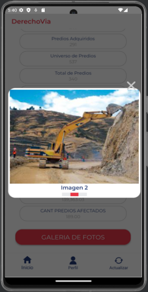 App Vias Nacional Screenshot 0