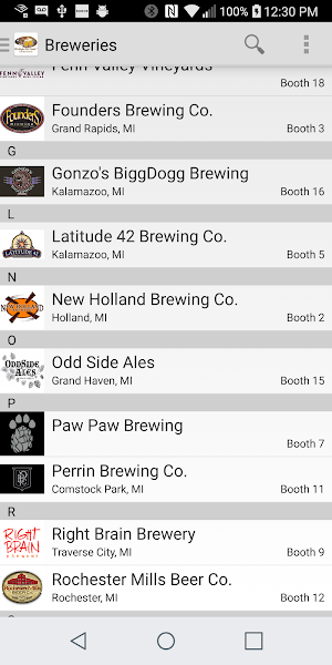 Michigan Art Coast Craft Beer Festival Screenshot 0