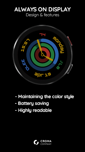 Interference Watch Face Screenshot 3