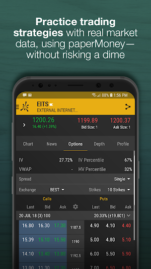 thinkorswim Mobile: Trade. Invest. Buy & Sell. Screenshot 3