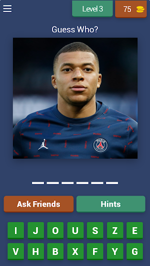 FOOTBALLER QUIZ Screenshot 0