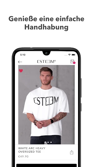 ESTEEM Clothing Screenshot 2