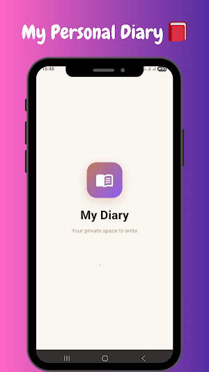 Personal Diary with Lock Screenshot 0