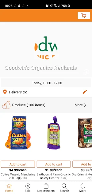 Goodwin's Organic Foods Screenshot 0