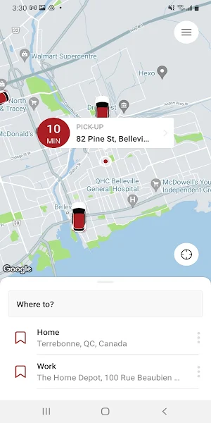 Central Taxi Belleville Screenshot 1