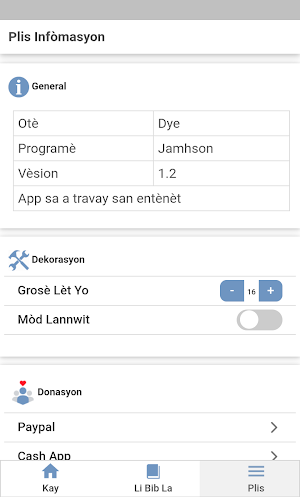 Bib Kreyol Screenshot 3