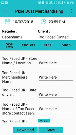 Pixie Dust Merchandising Screenshot 2