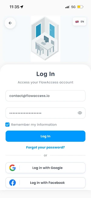 FlowAccess Screenshot 0