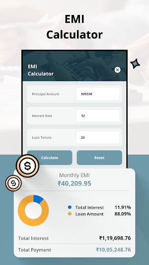 LoanGod - EMI Loan Calculator Screenshot 3