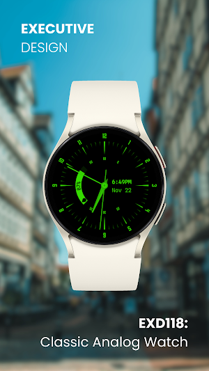 EXD118: Classic Analog Watch Screenshot 2