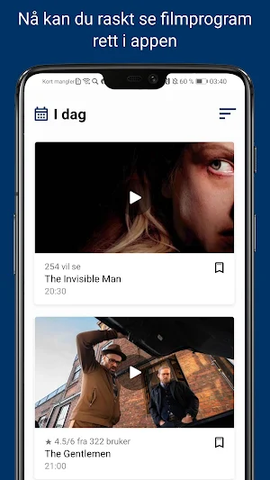 Bergen Kino Screenshot 1