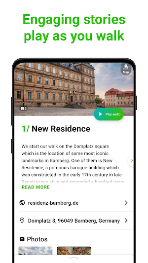 Bamberg Tour Guide:SmartGuide Screenshot 0
