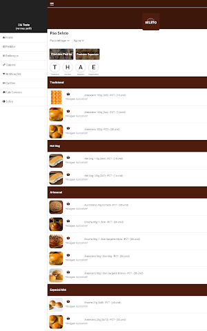 Pão Seleto Screenshot 2