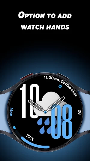 Stretch Weather 2 - Watch face Screenshot 2